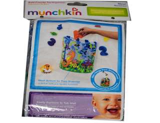 Munchkin Bath Tub Toy Hanging Organizer Bag Suction 735282106040 