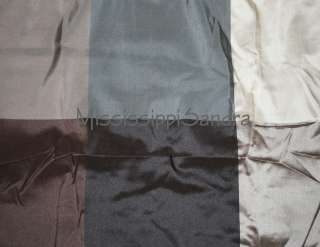   Comforter Set Brown Black Gray Plaid Masculine Bed in Bag Room  