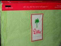 LILLY PULITZER~CLASSIC LIME~STANDARD PILLOW SHAM~Rare~  