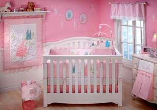 New Disney Princess 9 Piece Nursery Crib Bedding Set  