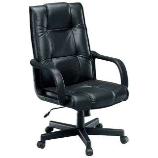 HIGH BACK EXECUTIVE COMPUTER DESK LEATHER OFFICE CHAIR  