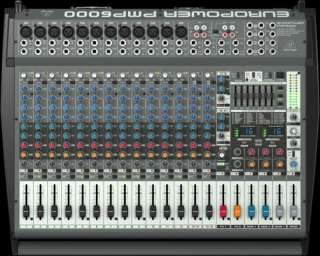Behringer EUROPOWER PMP6000 20 Channel Powered Mixer  