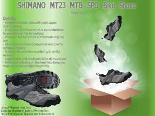   MT23 MTB SPD Size 40 7 Mountain Bike Bicycle Shoes Worldwide Shipment