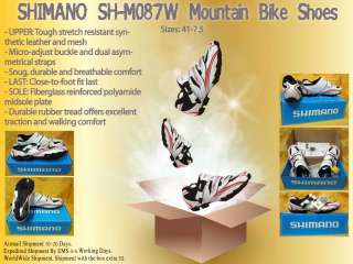   MTB SPD 41 7.5 Size Mountain Bike Bicycle Shoes Worldwide Ship  