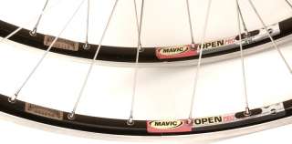   Mavic black Open Pro 32 road bike wheelset 700c WHEELS Shimano  