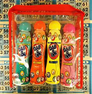 4CT CARRY PACK REGULAR BINGO DAUBERS 88ML EA 5 8  