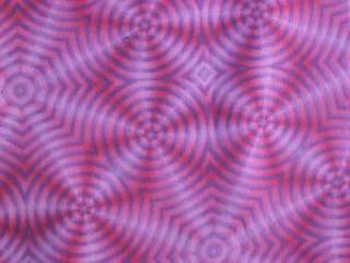 BLANK QUILTING PINK PURPLE PSYCHEDELIC STARS CIRCLES COTTON SEWING 