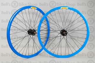 Velocity Deep V Track Wheels SID BLUE Fixed Gear 700c 072774716647 