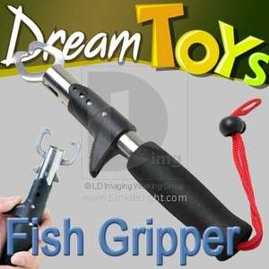 Portable Boating Stainless Steel Fishing Fish Lip Grabber Gripper Grip 