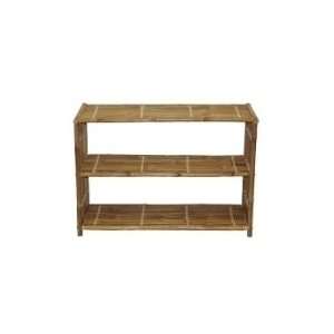  Shelf Bamboo Table