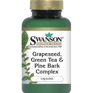  Swanson   Premium Grapeseed, Green Tea & Pine Bark Complex 