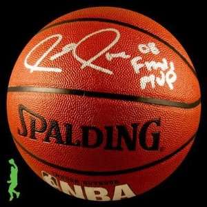 Paul Pierce Signed Basketball   with 08 Finals Mvp Inscription 