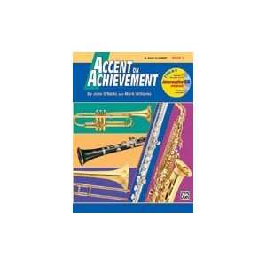   Accent on Achievement Book 1 w/CD   Bass Clarinet Musical Instruments