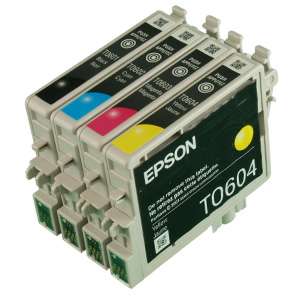 Genuine Epson T060 4 Combo Pack Cartridges Stylus CX3800 CX3810 CX4200 