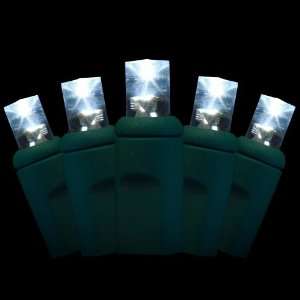  Battery Operated 5mm Wide Angle LED Lights, Cool White Lamps 