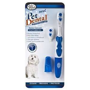  Four Paws Battery Operated Toothbrush for Dogs Pet 