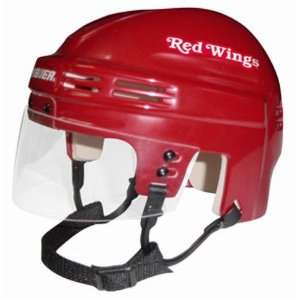  Detroit Red Wings NHL Bauer Mini Helmet Team Color Sports 
