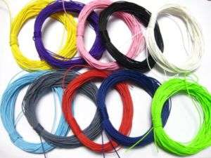 10 Strands Waxed Polyester Cord String ThreadX10Meters  