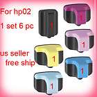 PK New High Yield Ink For HP 02 Black Color PhotoSmart C6180 C7280 