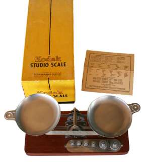   STUDIO SCALE WITH ORIGINAL BOXES AND WEIGHT CONVERSION CHART  