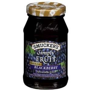 Smuckers Spreadable Fruit Blackberry Grocery & Gourmet Food