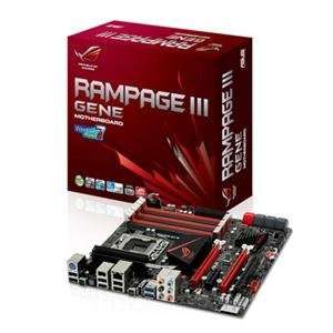 Asus US, Rampage III Gene Motherboard (Catalog Category Motherboards 