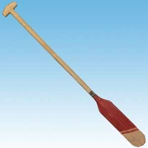  Wooden Red and White Boat Oar 60