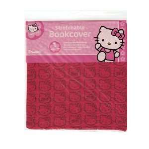  Hello Kitty Stretchable Bookcover   Pink 