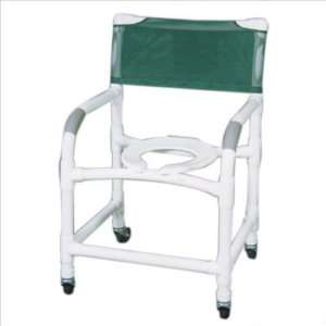   Wide Deluxe Shower Chair and Optional Accessories