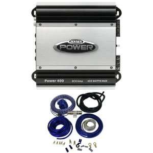 Jensen Power400 700 Watt Dynamic Power 2 Channel Bridgeable Car Stereo 