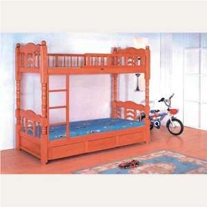  Furniture, Bed A002 Bunk Bed w/ Drawers 