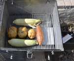 Charcoal BBQ Smoker Grill, 3 Stacks in Vertical, 3 Grills, Automatic 