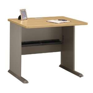  Bush Furniture Series A 36 Wood Desk in Light Oak Office 