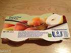 WEIGHTWATCHERS FRUIT POTS SNACK PEACH & PEAR IN PEAR JUICE 0 PROPOINTS
