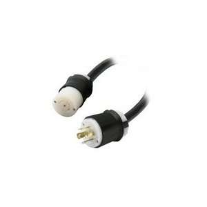  APC 5 Wire Power Extension Cable   240V AC8ft   Black 