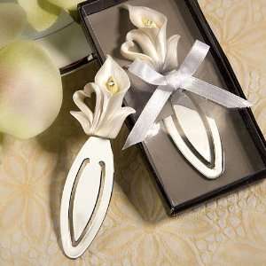 Calla Lily Favors   Bookmark Wedding Favors