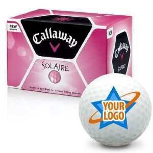  Callaway Golf Solaire Custom Logo Pink Golf Balls Sports 
