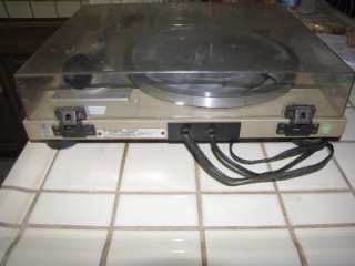 VINTAGE PIONEER PL 512 WITH DUST COVER FOR PARTS ONLY  