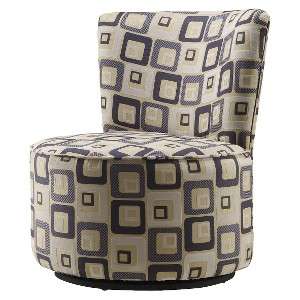 Target Mobile Site   Round Swivel Chair   Beige/ Blue