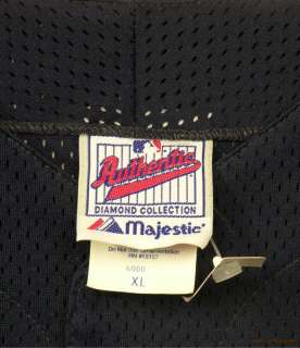   Vintage 1990s MAJESTIC DIAMOND COLLECTION NY YANKEES Batting Jersey XL