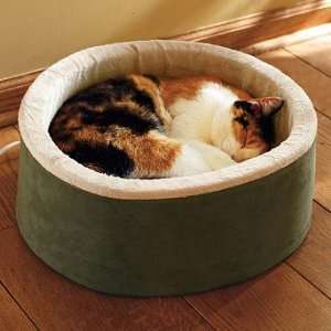  Warming Cat Cuddler Bed   Mocha   Frontgate Dog Bed
