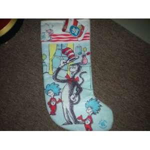  Cat in the Hat Christmas Stocking