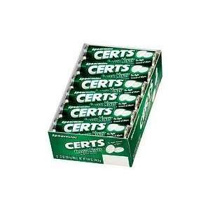 Certs Classic Mints (24 rolls), Spearmint, 1 case  Grocery 