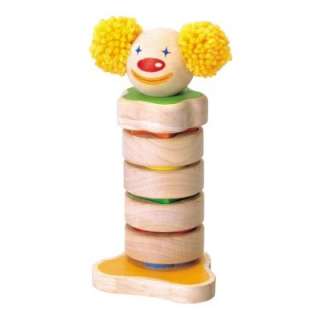 Plan Toys Stacking Clown Wooden Toy 53565  