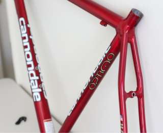   Saeco CAAD7 BB30 frame 56cm 1279 grams hypnotic cool apple red  