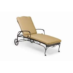  Deauville Adjustable Chaise Lounge with Cushion Finish 