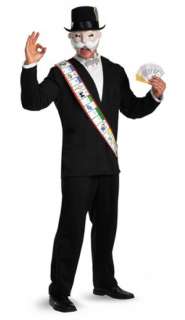   Adult mens costume mr. Monopoly game rich uncle pennybags halloween xl