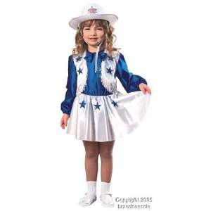  Childs Dallas Cowboy Cheerleader Costume (Medium) Toys & Games