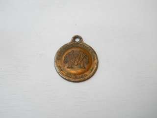 MONTGOMERY WARDS TREADLE SEWING MACHINE BADGE COVER  