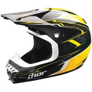    Thor Youth Quadrant Full Face Helmet Small  Black Automotive